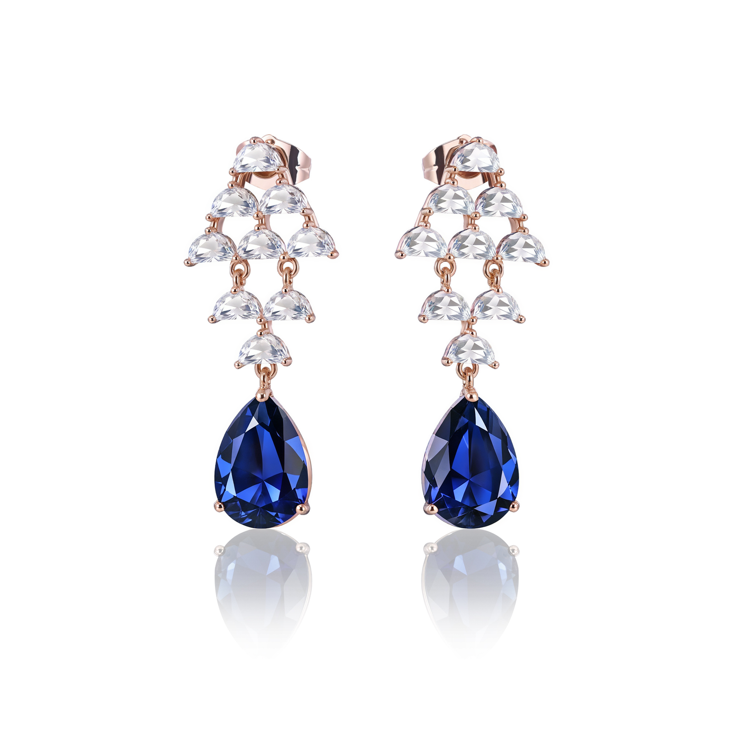 Festive Christmas Tree Earrings for Women | 18K Gold Plated Brass with CZ Pendant | Holiday Party & Winter Glam Jewelry | Perfect Christmas/Birthday Gift for Her