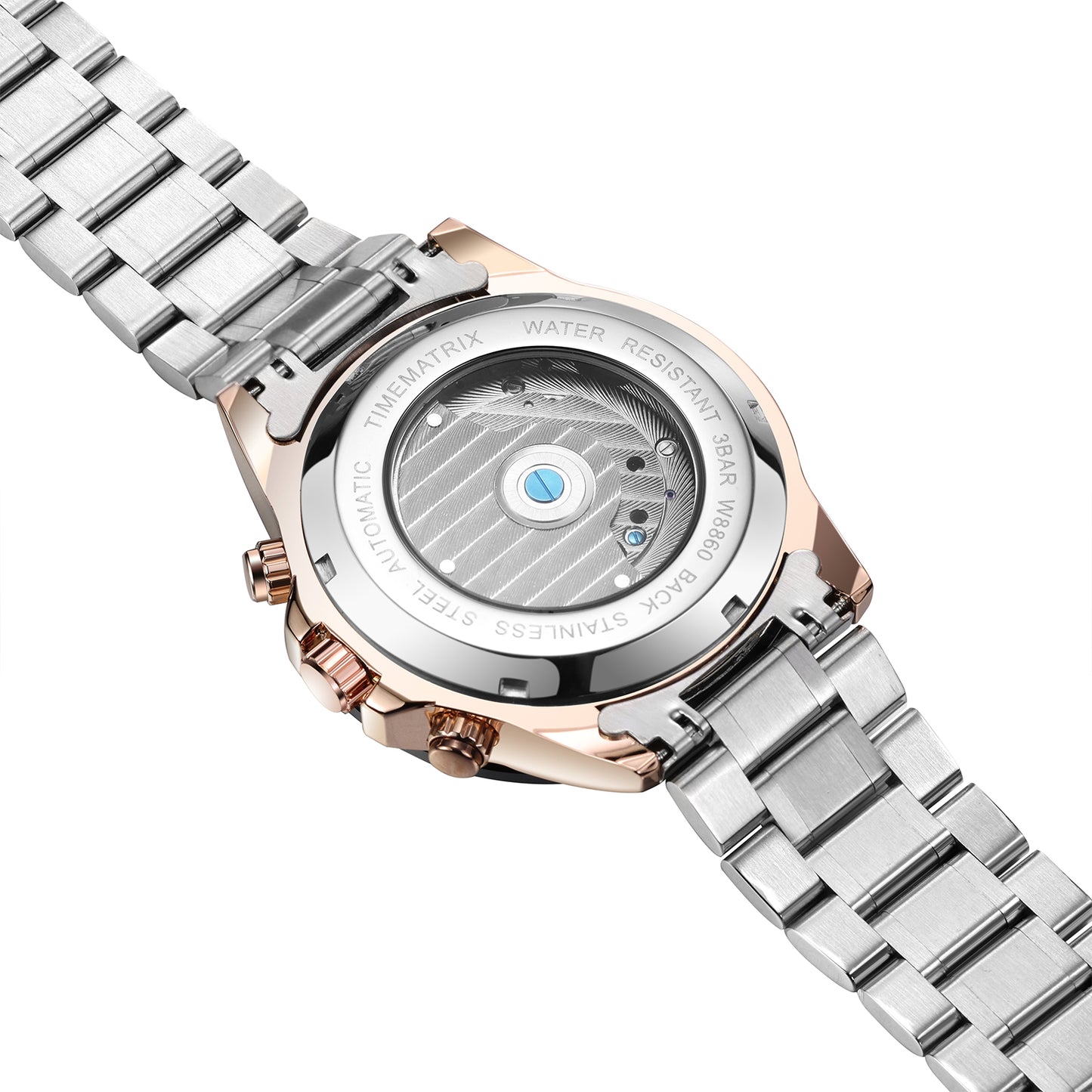 Lunar Phase Complex Function | Self-Winding Movement | Luminous Business Watch | Collectible Gift for Gearheads & Dads